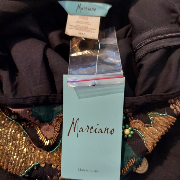 **New** Marciano Sequins & Beads Boho Skirt Medium - Picture 4 of 4